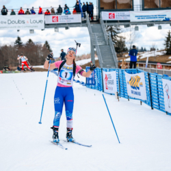 SAMSE N°7,PRÉMANON, FRANCE - MARCH 1: MAELLE ACHOUI of FRA March 1, 2026 in PRÉMANON, France. (Photo by Rodriguez Alexis / @Aleiks_photo)