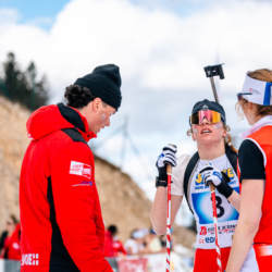 SAMSE N°7,PRÉMANON, FRANCE - MARCH 1: ROSAILE ODILE of FRA, ADRIAN DOREL of FRA, JOANNE WEISS of FRA March 1, 2026 in PRÉMANON, France. (Photo by Rodriguez Alexis / @Aleiks_photo)