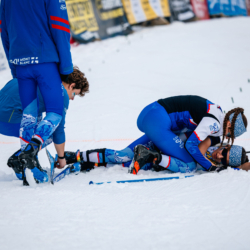 SAMSE N°7,PRÉMANON, FRANCE - MARCH 1: CASSANDRE COUDER of FRA, NINON DUVILLARD of FRA March 1, 2026 in PRÉMANON, France. (Photo by Rodriguez Alexis / @Aleiks_photo)