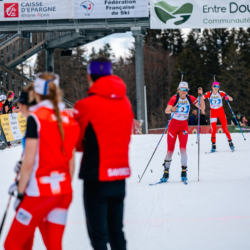 SAMSE N°7,PRÉMANON, FRANCE - MARCH 1: JEANNE DAUTHEVILLE of FRA March 1, 2026 in PRÉMANON, France. (Photo by Rodriguez Alexis / @Aleiks_photo)
