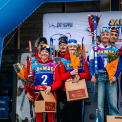 SAMSE N°7,PRÉMANON, FRANCE - MARCH 1: MATHIS LAIN? of FRA, ADRIAN DOREL of FRA, JOANNE WEISS of FRA, ROSAILE ODILE of FRA, MAELLE ACHOUI of FRA, NIELS BIBOLLET of FRA, ESTEBAN MOREIRA of FRA, THAIS ROYET of FRA, CASSANDRE COUDER of FRA, ELIOT PERRILLAT-BOTTONET of FRA, NICOLAS COLOMBAN of FRA, NINON DUVILLARD of FRA March 1, 2026 in PRÉMANON, France. (Photo by Rodriguez Alexis / @Aleiks_photo)