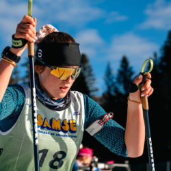 SAMSE N°7,PRÉMANON, FRANCE - MARCH 1: LOU-ANN VASSEL of FRA March 1, 2026 in PRÉMANON, France. (Photo by Rodriguez Alexis / @Aleiks_photo)