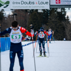 SAMSE N°7,PRÉMANON, FRANCE - MARCH 1: RAPHAEL KERGOAT of FRA, MAEL BERNOLE of FRA March 1, 2026 in PRÉMANON, France. (Photo by Rodriguez Alexis / @Aleiks_photo)