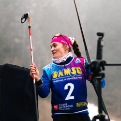 SAMSE N°7,PRÉMANON, FRANCE - FEBRUARY 28: CHLOE ORVAIN of FRA February 28, 2026 in PRÉMANON, France. (Photo by Rodriguez Alexis / @Aleiks_photo)