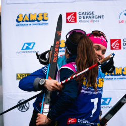 SAMSE N°7,PRÉMANON, FRANCE - FEBRUARY 28: CHLOE ORVAIN of FRA February 28, 2026 in PRÉMANON, France. (Photo by Rodriguez Alexis / @Aleiks_photo)