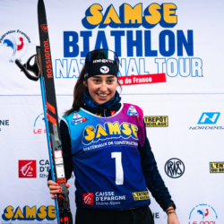 SAMSE N°7,PRÉMANON, FRANCE - FEBRUARY 28: LOLA BUGEAUD of FRA February 28, 2026 in PRÉMANON, France. (Photo by Rodriguez Alexis / @Aleiks_photo)