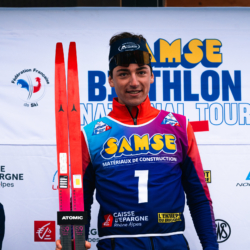 SAMSE N°7,PRÉMANON, FRANCE - FEBRUARY 28: ILANN DUPONT of FRA February 28, 2026 in PRÉMANON, France. (Photo by Rodriguez Alexis / @Aleiks_photo)