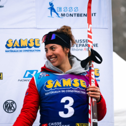SAMSE N°7,PRÉMANON, FRANCE - FEBRUARY 28: VIOLETTE BONY of FRA February 28, 2026 in PRÉMANON, France. (Photo by Rodriguez Alexis / @Aleiks_photo)
