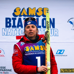 SAMSE N°7,PRÉMANON, FRANCE - FEBRUARY 28: FANY BERTRAND of FRA February 28, 2026 in PRÉMANON, France. (Photo by Rodriguez Alexis / @Aleiks_photo)