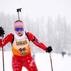 SAMSE N°8 FINALE,PEISEY, FRANCE - MARCH 14: ELENA GAND of FRA March 14, 2026 in PEISEY, France. (Photo by Rodriguez Alexis / @Aleiks_photo)
