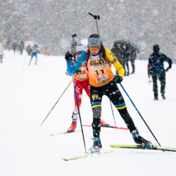 SAMSE N°8 FINALE,PEISEY, FRANCE - MARCH 14: ZELIE AUBIN of FRA March 14, 2026 in PEISEY, France. (Photo by Rodriguez Alexis / @Aleiks_photo)