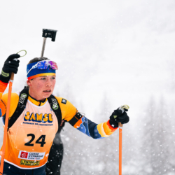 SAMSE N°8 FINALE,PEISEY, FRANCE - MARCH 14: ELSA MARVILLET of FRA March 14, 2026 in PEISEY, France. (Photo by Rodriguez Alexis / @Aleiks_photo)