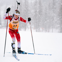 SAMSE N°8 FINALE,PEISEY, FRANCE - MARCH 14: ROSE DUSSERRE of FRA March 14, 2026 in PEISEY, France. (Photo by Rodriguez Alexis / @Aleiks_photo)