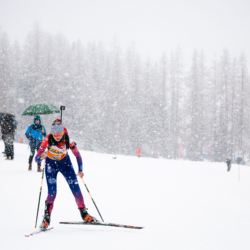 SAMSE N°8 FINALE,PEISEY, FRANCE - MARCH 14: LOUISE ROBBE of FRA March 14, 2026 in PEISEY, France. (Photo by Rodriguez Alexis / @Aleiks_photo)