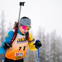 SAMSE N°8 FINALE,PEISEY, FRANCE - MARCH 14: ZELIE AUBIN of FRA March 14, 2026 in PEISEY, France. (Photo by Rodriguez Alexis / @Aleiks_photo)