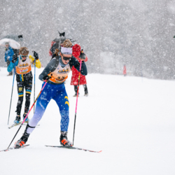 SAMSE N°8 FINALE,PEISEY, FRANCE - MARCH 14: AXELLE VIGNON of FRA March 14, 2026 in PEISEY, France. (Photo by Rodriguez Alexis / @Aleiks_photo)