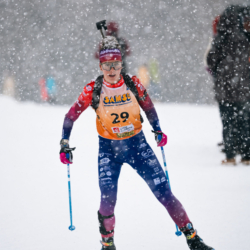 SAMSE N°8 FINALE,PEISEY, FRANCE - MARCH 14: MAYA PERREY of FRA March 14, 2026 in PEISEY, France. (Photo by Rodriguez Alexis / @Aleiks_photo)