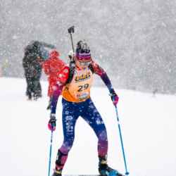 SAMSE N°8 FINALE,PEISEY, FRANCE - MARCH 14: MAYA PERREY of FRA March 14, 2026 in PEISEY, France. (Photo by Rodriguez Alexis / @Aleiks_photo)