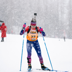 SAMSE N°8 FINALE,PEISEY, FRANCE - MARCH 14: MAYA PERREY of FRA March 14, 2026 in PEISEY, France. (Photo by Rodriguez Alexis / @Aleiks_photo)