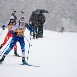 SAMSE N°8 FINALE,PEISEY, FRANCE - MARCH 14: LOUANE ADAM of FRA March 14, 2026 in PEISEY, France. (Photo by Rodriguez Alexis / @Aleiks_photo)