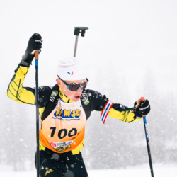 SAMSE N°8 FINALE,PEISEY, FRANCE - MARCH 14: GABIN DELACROIX of FRA March 14, 2026 in PEISEY, France. (Photo by Rodriguez Alexis / @Aleiks_photo)