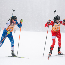 SAMSE N°8 FINALE,PEISEY, FRANCE - MARCH 14: AXELLE BOUVARD of FRA March 14, 2026 in PEISEY, France. (Photo by Rodriguez Alexis / @Aleiks_photo)