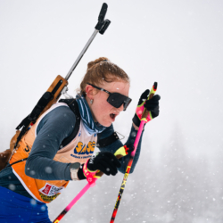 SAMSE N°8 FINALE,PEISEY, FRANCE - MARCH 14: AXELLE BOUVARD of FRA March 14, 2026 in PEISEY, France. (Photo by Rodriguez Alexis / @Aleiks_photo)