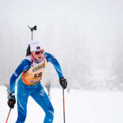 SAMSE N°8 FINALE,PEISEY, FRANCE - MARCH 14: CHARLOTTE MARCELAT of FRA March 14, 2026 in PEISEY, France. (Photo by Rodriguez Alexis / @Aleiks_photo)