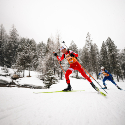SAMSE N°8 FINALE,PEISEY, FRANCE - MARCH 14: SAMUEL TUTTINO of FRA March 14, 2026 in PEISEY, France. (Photo by Rodriguez Alexis / @Aleiks_photo)