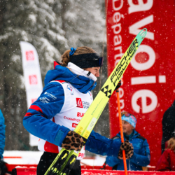 SAMSE N°8 FINALE,PEISEY, FRANCE - MARCH 14: PAULINE LAFOUX of FRA March 14, 2026 in PEISEY, France. (Photo by Rodriguez Alexis / @Aleiks_photo)