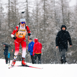 SAMSE N°8 FINALE,PEISEY, FRANCE - MARCH 14: TILIA POLNY of FRA March 14, 2026 in PEISEY, France. (Photo by Rodriguez Alexis / @Aleiks_photo)