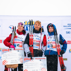 SAMSE N°8 FINALE,PEISEY, FRANCE - MARCH 14: NANS VERCUEIL of FRA, RAPHAEL KERGOAT of FRA, YANN ROGUET of FRA March 14, 2026 in PEISEY, France. (Photo by Rodriguez Alexis / @Aleiks_photo)