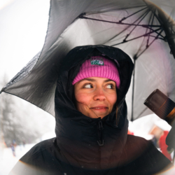SAMSE N°8 FINALE,PEISEY, FRANCE - MARCH 14: NINA COACH March 14, 2026 in PEISEY, France. (Photo by Rodriguez Alexis / @Aleiks_photo)