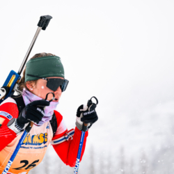 SAMSE N°8 FINALE,PEISEY, FRANCE - MARCH 14: CANELLE MIDEZ of FRA March 14, 2026 in PEISEY, France. (Photo by Rodriguez Alexis / @Aleiks_photo)