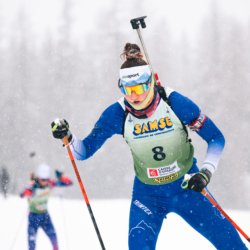 SAMSE N°8 FINALE,PEISEY, FRANCE - MARCH 14: JEANNE TEYSSANDIER of FRA March 14, 2026 in PEISEY, France. (Photo by Rodriguez Alexis / @Aleiks_photo)