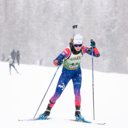 SAMSE N°8 FINALE,PEISEY, FRANCE - MARCH 14: LISA SIBERCHICOT of FRA March 14, 2026 in PEISEY, France. (Photo by Rodriguez Alexis / @Aleiks_photo)