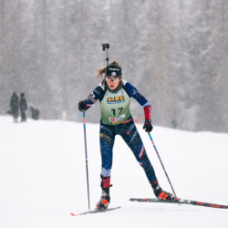 SAMSE N°8 FINALE,PEISEY, FRANCE - MARCH 14: LOLA BUGEAUD of FRA March 14, 2026 in PEISEY, France. (Photo by Rodriguez Alexis / @Aleiks_photo)