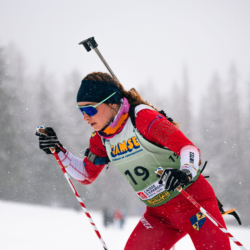SAMSE N°8 FINALE,PEISEY, FRANCE - MARCH 14: LENA MORETTI of FRA March 14, 2026 in PEISEY, France. (Photo by Rodriguez Alexis / @Aleiks_photo)