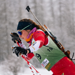SAMSE N°8 FINALE,PEISEY, FRANCE - MARCH 14: LENA MORETTI of FRA March 14, 2026 in PEISEY, France. (Photo by Rodriguez Alexis / @Aleiks_photo)