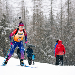 SAMSE N°8 FINALE,PEISEY, FRANCE - MARCH 14: MAYA PERREY of FRA March 14, 2026 in PEISEY, France. (Photo by Rodriguez Alexis / @Aleiks_photo)