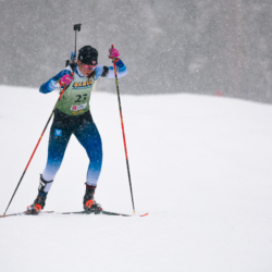 SAMSE N°8 FINALE,PEISEY, FRANCE - MARCH 14: MAELA CORREIA of FRA March 14, 2026 in PEISEY, France. (Photo by Rodriguez Alexis / @Aleiks_photo)