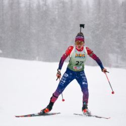 SAMSE N°8 FINALE,PEISEY, FRANCE - MARCH 14: ROSE MARGUET of FRA March 14, 2026 in PEISEY, France. (Photo by Rodriguez Alexis / @Aleiks_photo)