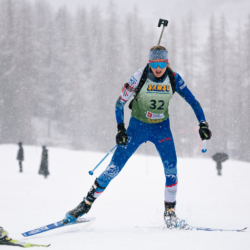 SAMSE N°8 FINALE,PEISEY, FRANCE - MARCH 14: ADELE OUVRIER-BUFFET of FRA March 14, 2026 in PEISEY, France. (Photo by Rodriguez Alexis / @Aleiks_photo)