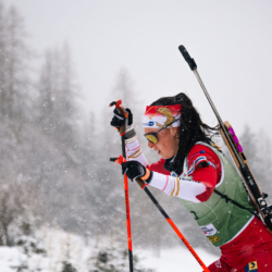 SAMSE N°8 FINALE,PEISEY, FRANCE - MARCH 14: CALINE PIC of FRA March 14, 2026 in PEISEY, France. (Photo by Rodriguez Alexis / @Aleiks_photo)