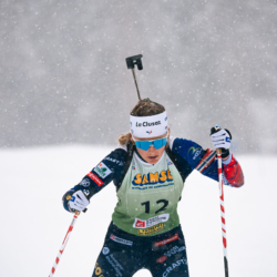 SAMSE N°8 FINALE,PEISEY, FRANCE - MARCH 14: LOU ANNE DUPONT BALLET BAZ of FRA March 14, 2026 in PEISEY, France. (Photo by Rodriguez Alexis / @Aleiks_photo)
