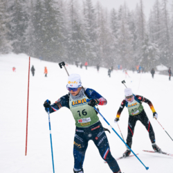 SAMSE N°8 FINALE,PEISEY, FRANCE - MARCH 14: CORALIE PERRIN of FRA March 14, 2026 in PEISEY, France. (Photo by Rodriguez Alexis / @Aleiks_photo)