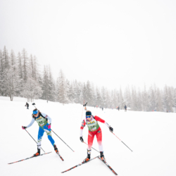 SAMSE N°8 FINALE,PEISEY, FRANCE - MARCH 14: LENA MORETTI of FRA March 14, 2026 in PEISEY, France. (Photo by Rodriguez Alexis / @Aleiks_photo)