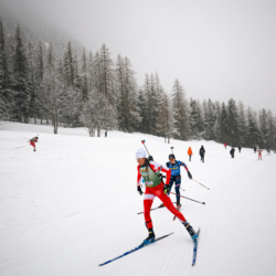 SAMSE N°8 FINALE,PEISEY, FRANCE - MARCH 14: LEONIE JEANNIER of FRA March 14, 2026 in PEISEY, France. (Photo by Rodriguez Alexis / @Aleiks_photo)