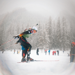 SAMSE N°8 FINALE,PEISEY, FRANCE - MARCH 14: OLIVIA BRUN of FRA March 14, 2026 in PEISEY, France. (Photo by Rodriguez Alexis / @Aleiks_photo)