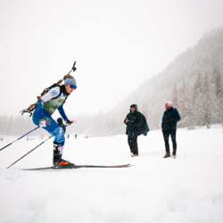 SAMSE N°8 FINALE,PEISEY, FRANCE - MARCH 14: NINON DUVILLARD of FRA March 14, 2026 in PEISEY, France. (Photo by Rodriguez Alexis / @Aleiks_photo)